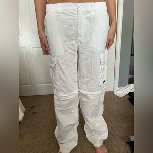 Pacsun White Cargo Pants
